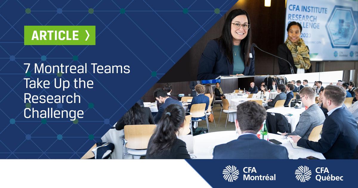 7 Montreal Teams Take Up the Research Challenge